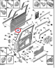 BOLEC DRZWI PRZESUWNYCH C8 807 JUMPY EXPERT III OE
